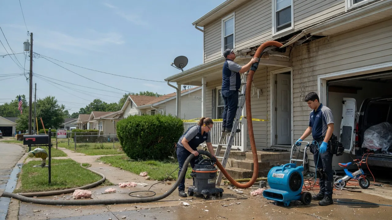 Water Damage Restoration in Lefors, TX near me